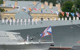 50 tàu chiến, tàu ngầm Nga phô trương sức mạnh